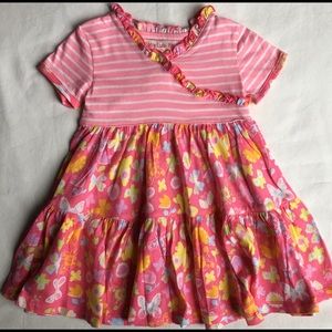 Girls dress size 18 months new Baby Lulu pink